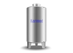 2 ton dikey paslanmaz depo