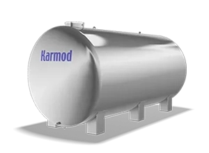 20 ton yatay paslanmaz depo