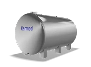 25 ton yatay paslanmaz depo