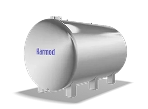 30 ton yatay paslanmaz depo