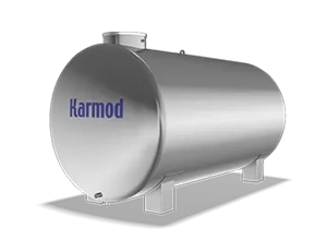 4 ton yatay paslanmaz depo