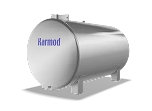 5 ton yatay paslanmaz depo