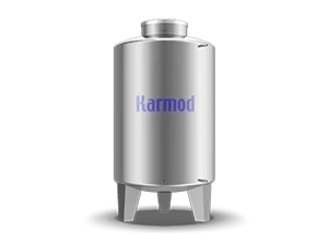 500 litre dikey paslanmaz depo