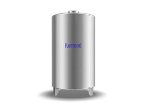 9 ton dikey paslanmaz depo