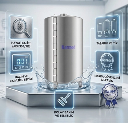 Paslanmaz Su Deposu Seçerken Nelere Dikkat Edilmelidir?